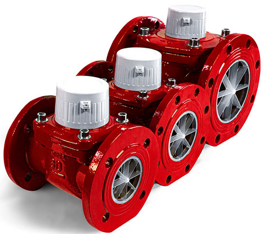 M&E Turbine LF CI Pulse Hot Water 3", 4", 6" & 8"